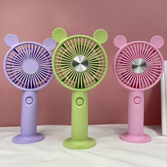 Unisex Funny Hand Fan with Animal Ears Stornfield