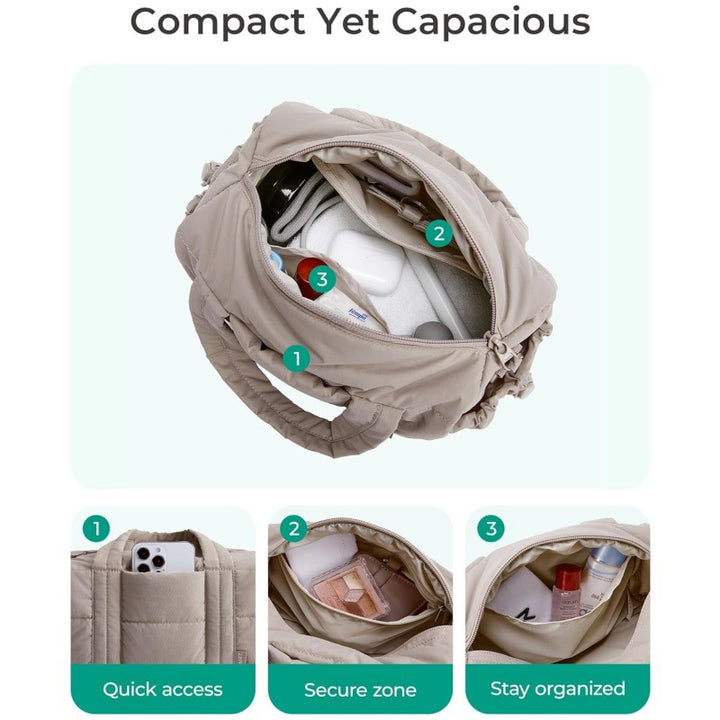 Comfortable travel bag with removable shoulder strap Stornfield