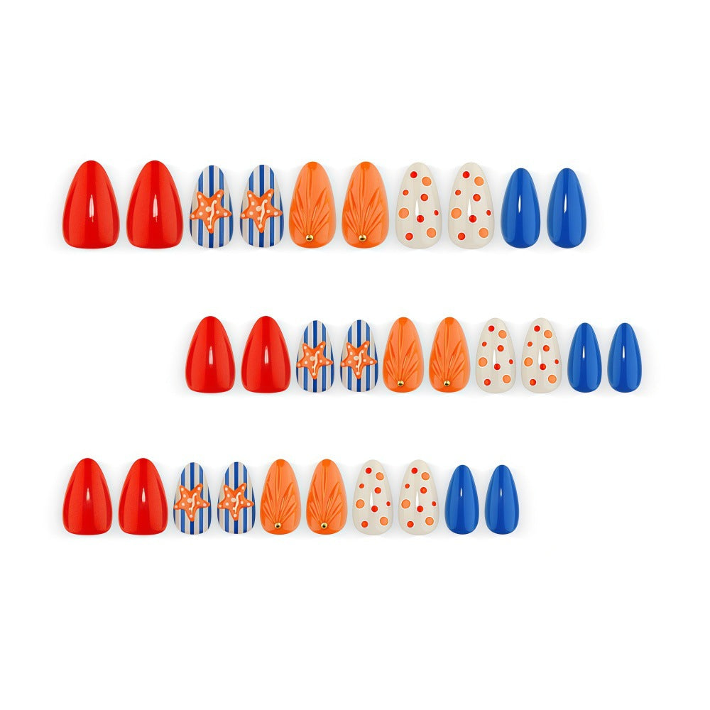 Artificial nails in playful summer design Stornfield