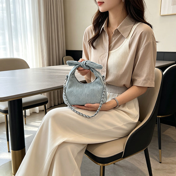 Stylish Bow-Embellished Handbag Stornfield