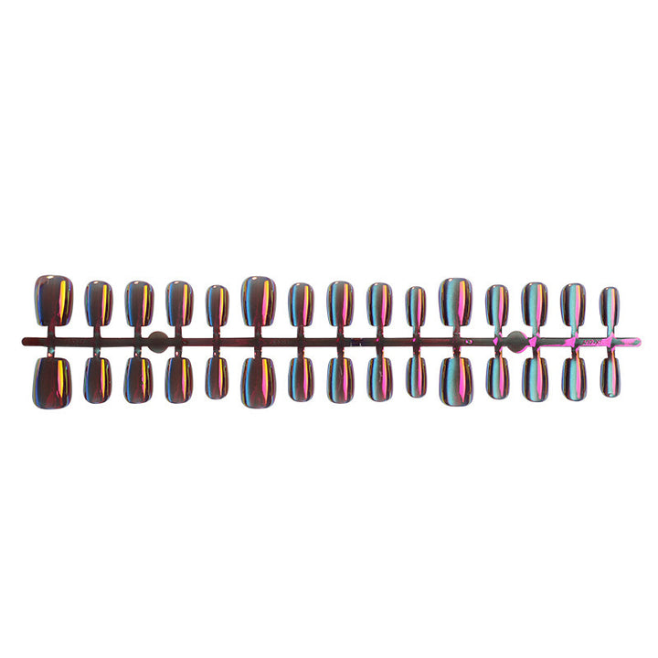 Reflective Press-On Nail Set Stornfield