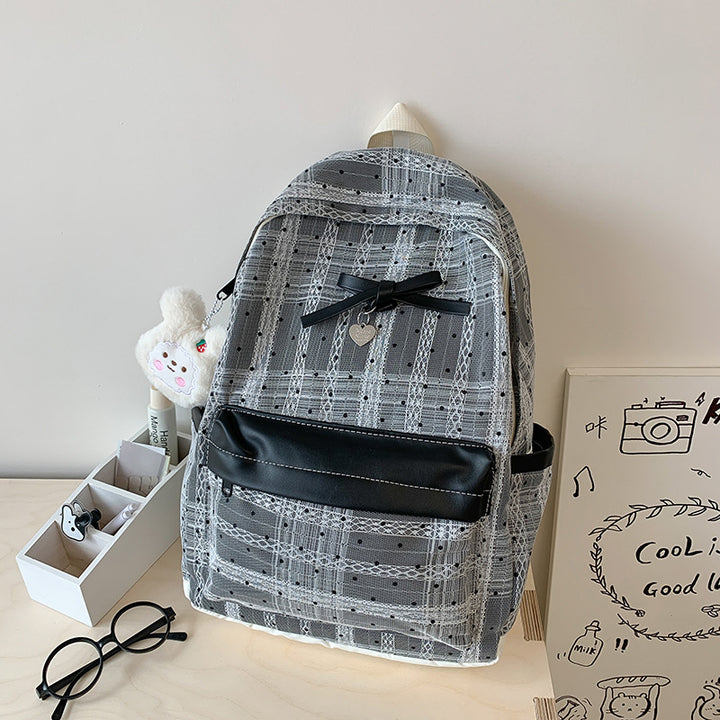 Polka Dot Patterned Mini Backpack Stornfield
