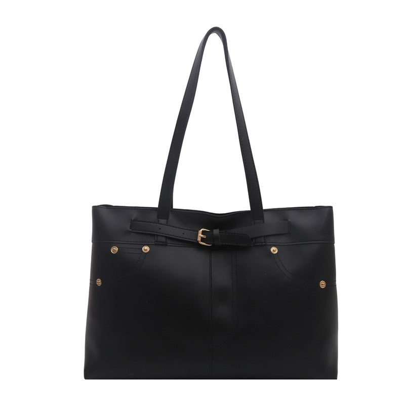 Spacious Multi-Pocket Tote Bag