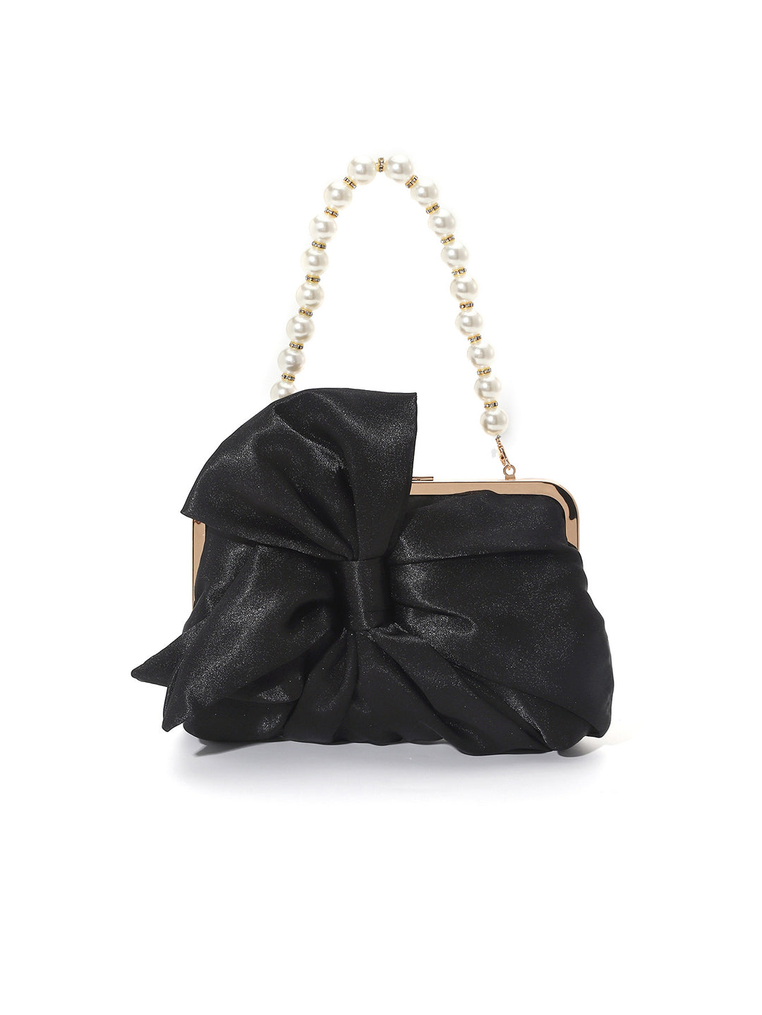 Elegant Bow Detail Evening Bag