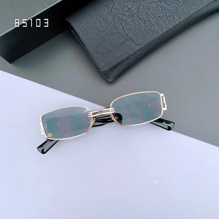 Fashionable sunglasses with unique rectangular frame Stornfield
