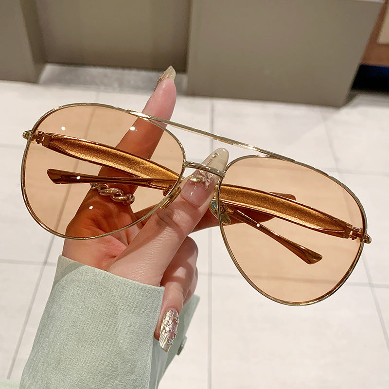 Women exclusive designer glasses with elegant details and high-quality metal frame Stornfield