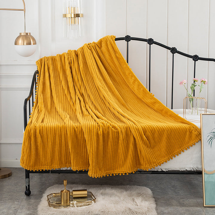 Women high-quality plush throw Stornfield