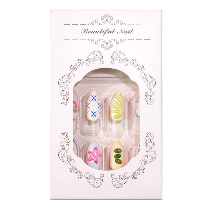 Thematic Undersea-Inspired Press-On Nails