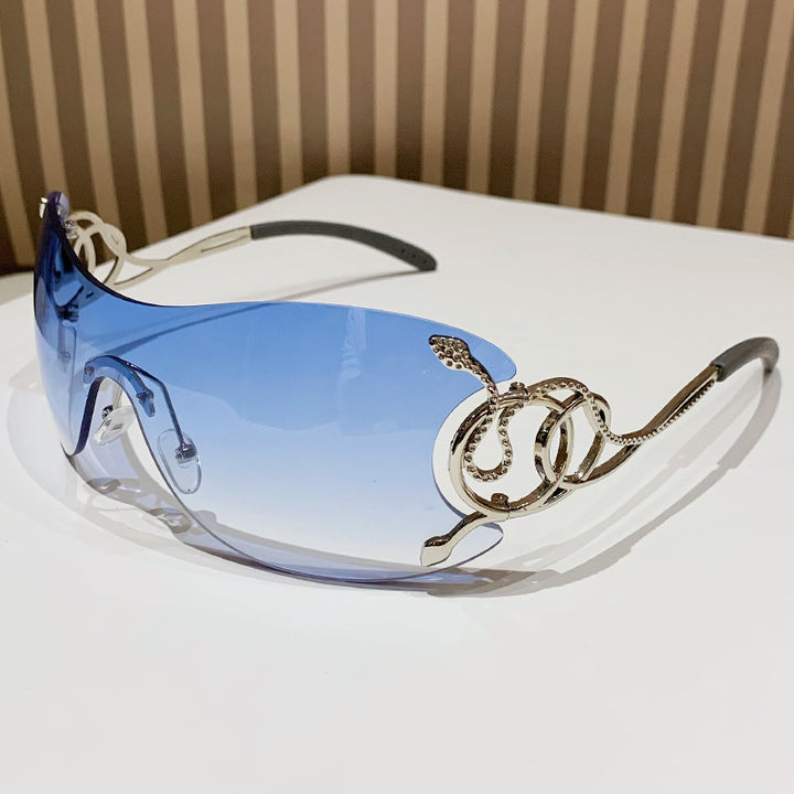 Women’s futuristic sunglasses with playful design Stornfield