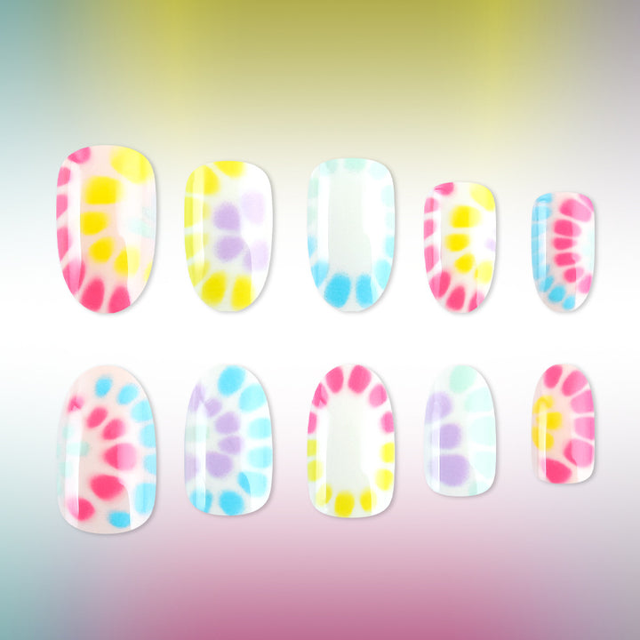 Artistic Watercolor Nail Art Stornfield