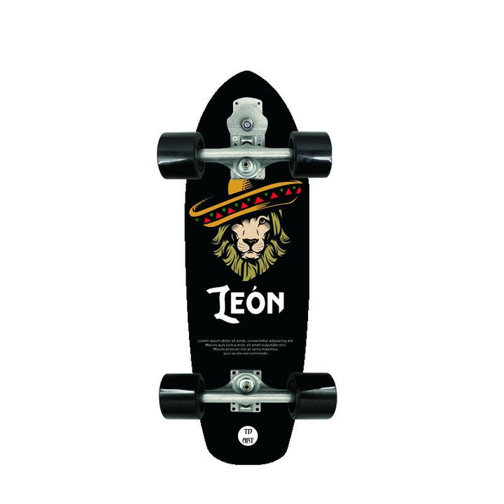 Retro-Inspired Mini Cruiser Skateboard Stornfield