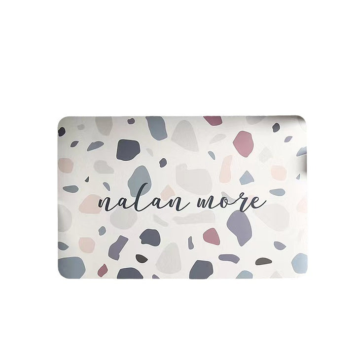 Abstract Landscape Bath Mat Stornfield