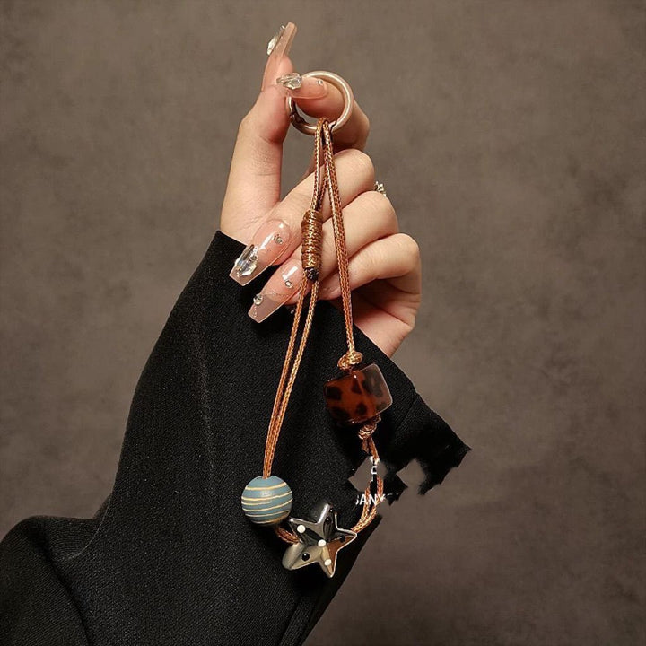 Decorative Beaded Charm Keychain Stornfield 1790135439