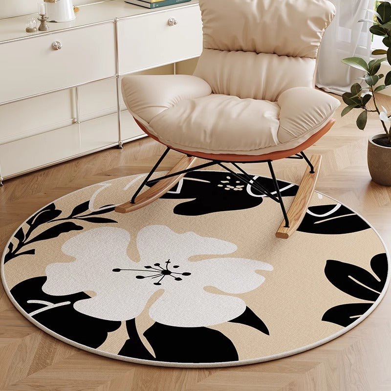 Round Decorative Area Rug