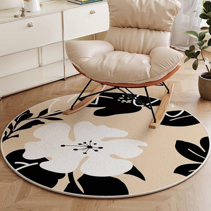 Round Decorative Area Rug