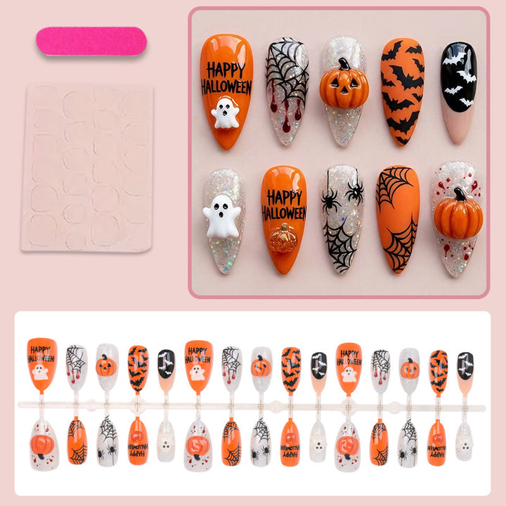 Artificial nail set with Halloween motifs Stornfield 1787560980