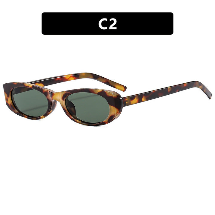 Ladies fashionable sunglasses in elegant oval frame Stornfield