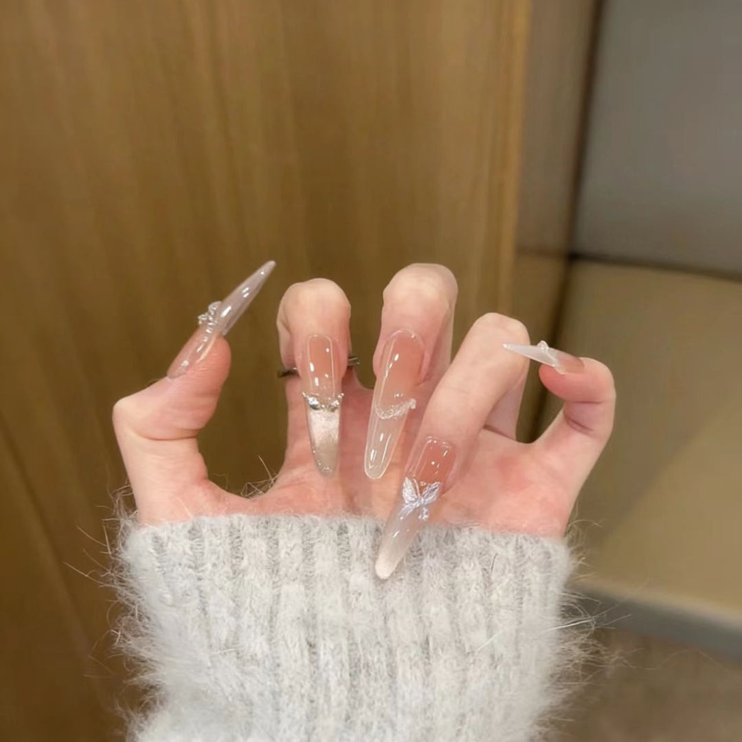 Sculpted Acrylic Nail Extensions