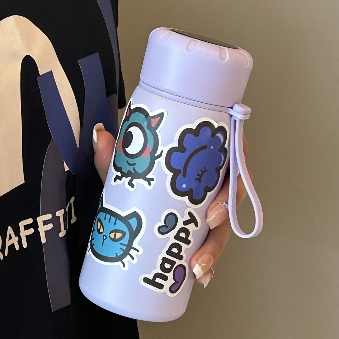 Ladies stylish water bottle with funny sticker motifs Stornfield