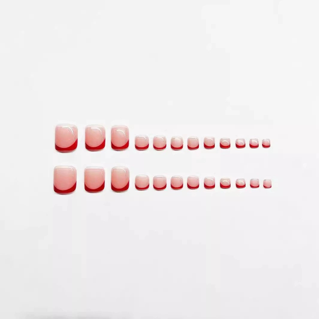 Elegant Double-Tip Press-On Nail Set Stornfield