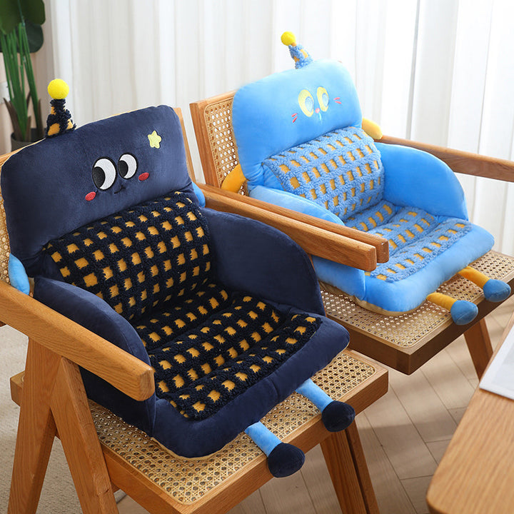 Cuddle pillow with playful face Stornfield
