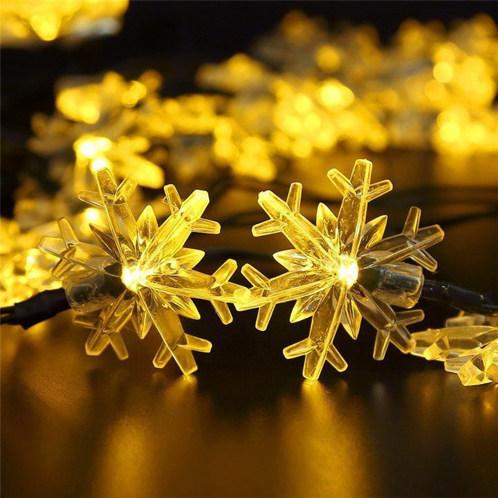 Globe LED String Lights With Waterproof Copper Wire And Textured Clear Bulbs Stornfield