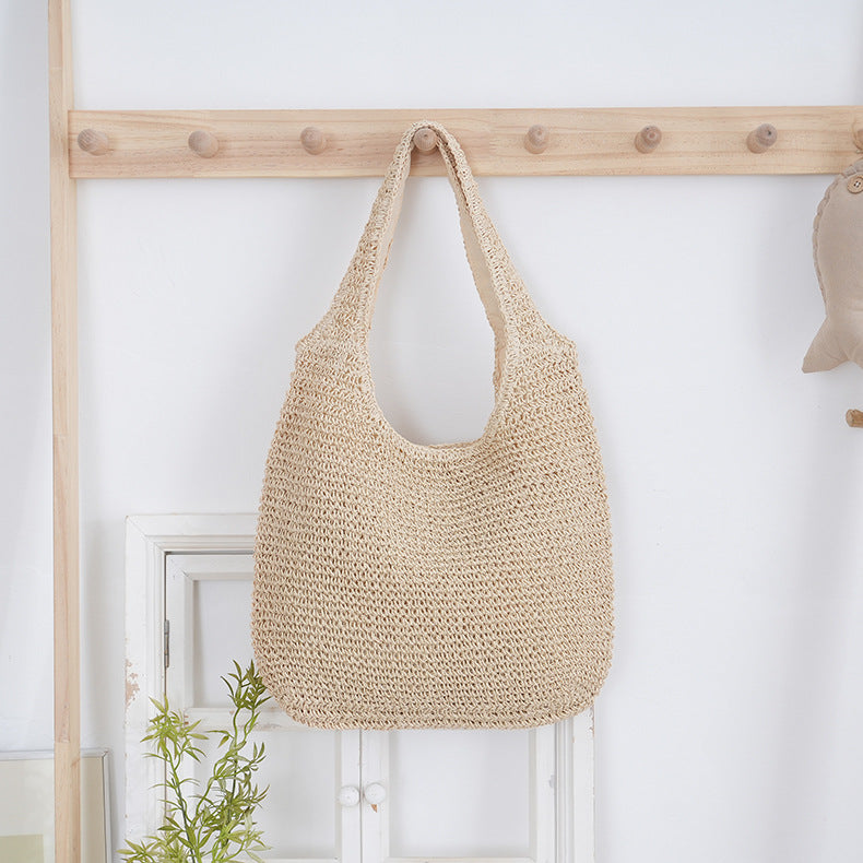 Hand-knotted cotton tote bag Stornfield