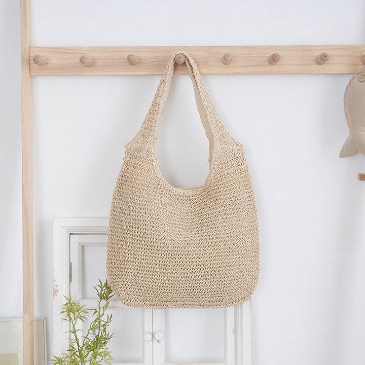Hand-knotted cotton tote bag Stornfield