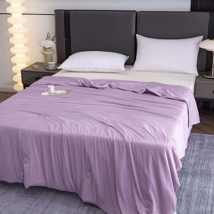 Reversible Soft Microfiber Blanket