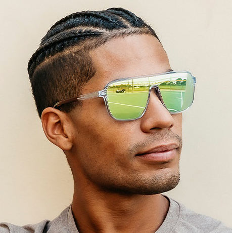Women's oversized glasses with sturdy frame and generous field of vision Stornfield