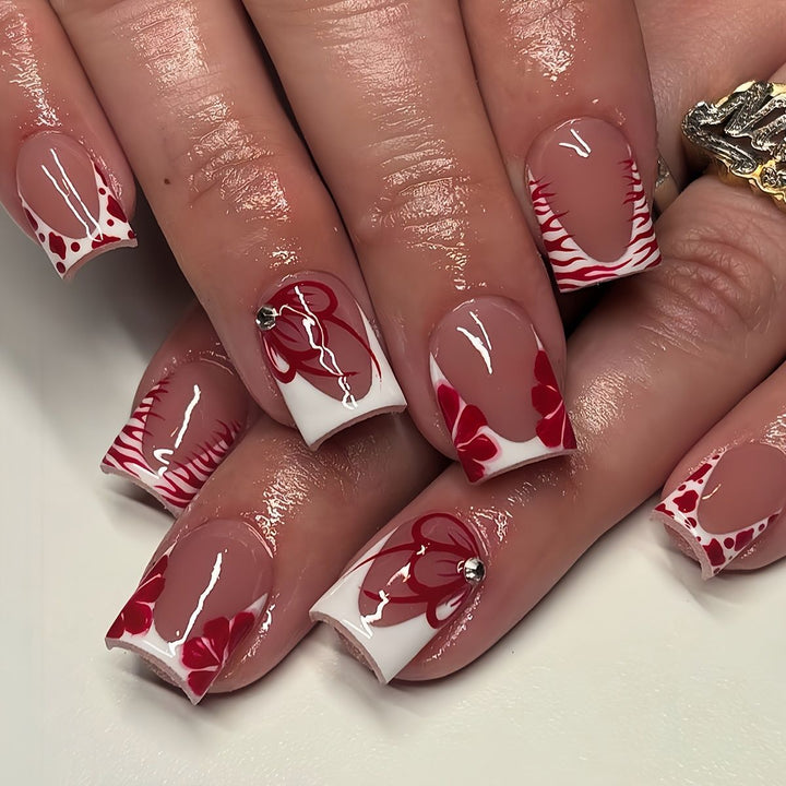 Elegant Floral Nail Design Stornfield