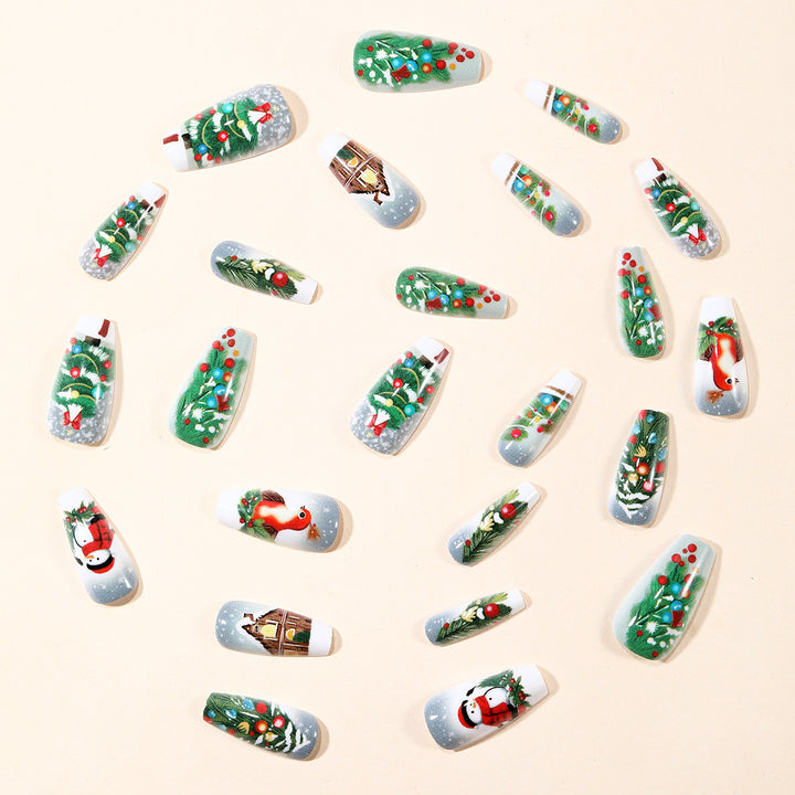 Themed Holiday Nail Art Extensions Stornfield