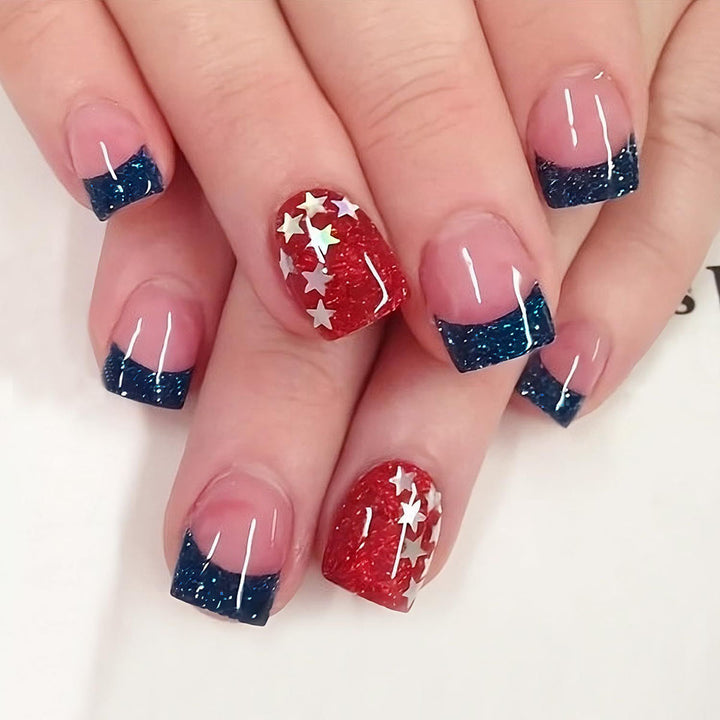 Floral Decorative Press-On Nails