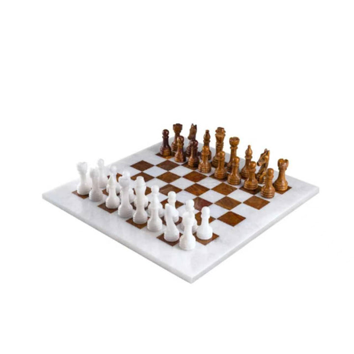 Elegant Marble Chess Set
