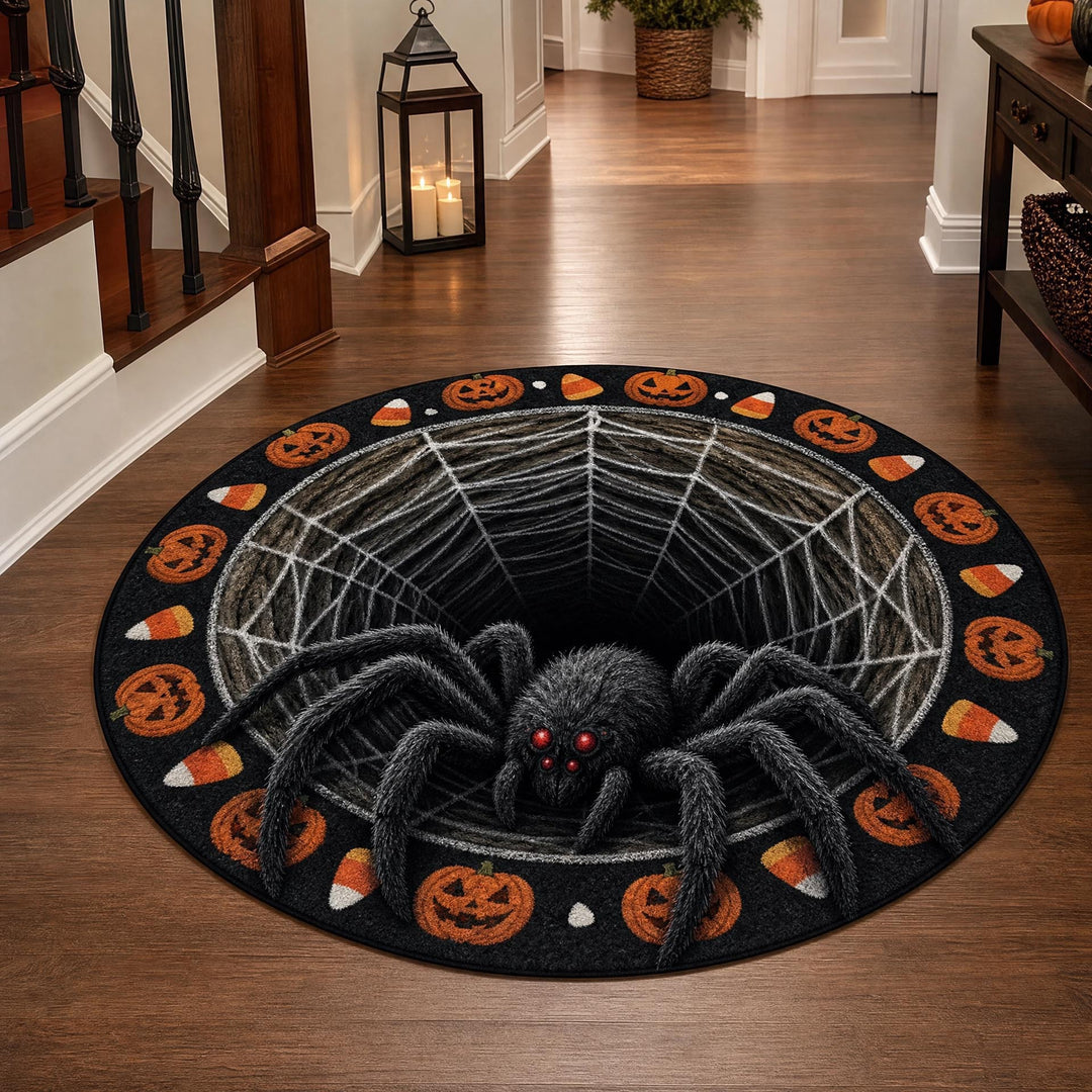 Halloween-Themed Decorative Area Rug