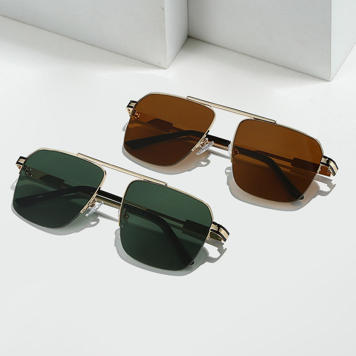 Men's Geometric Shield Sunglasses Stornfield