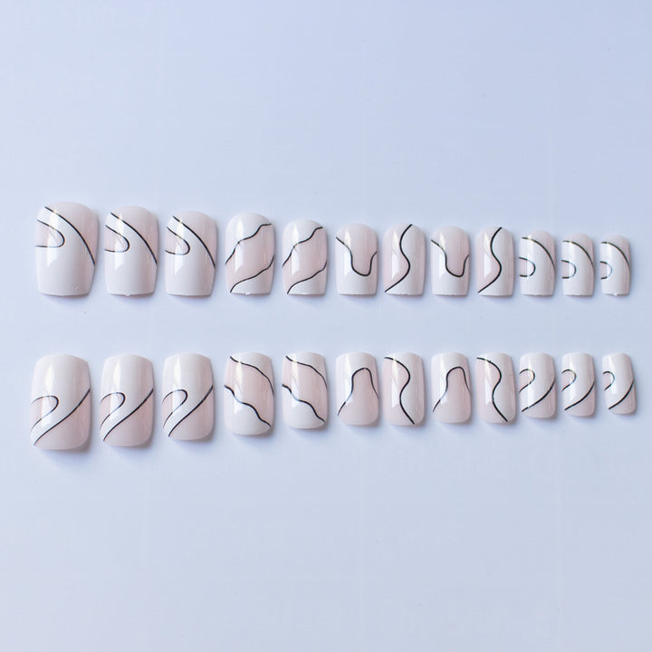 Artistic Abstract Nail Design Set