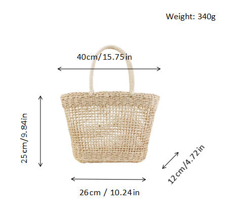 Handcrafted Basket Bag Stornfield