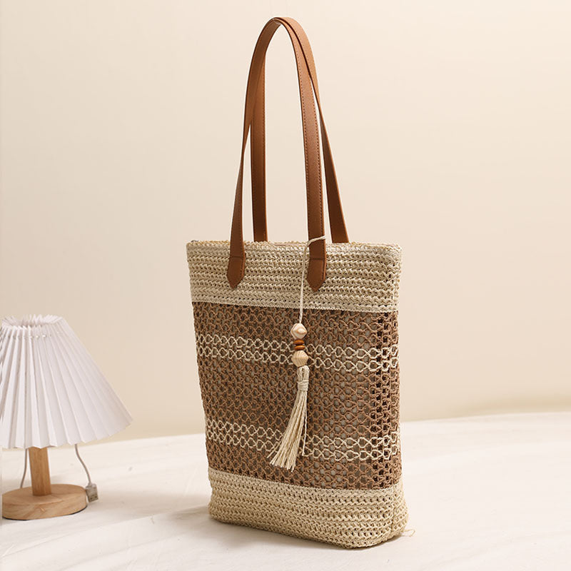 Braided Tote Bag Made From Natural Materials Stornfield