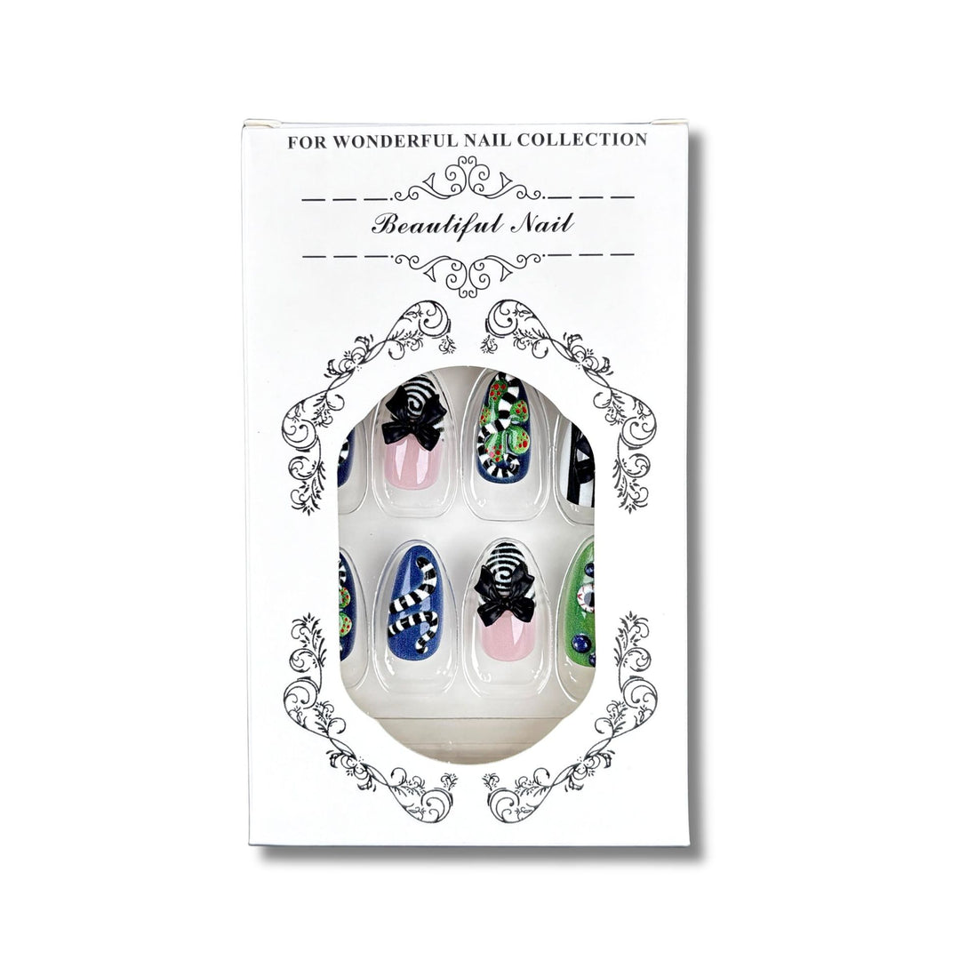 Artistic Themed Press-On Nail Set 1790745477