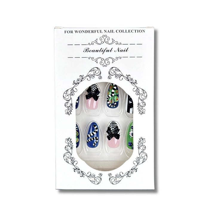 Artistic Themed Press-On Nail Set 1790745477