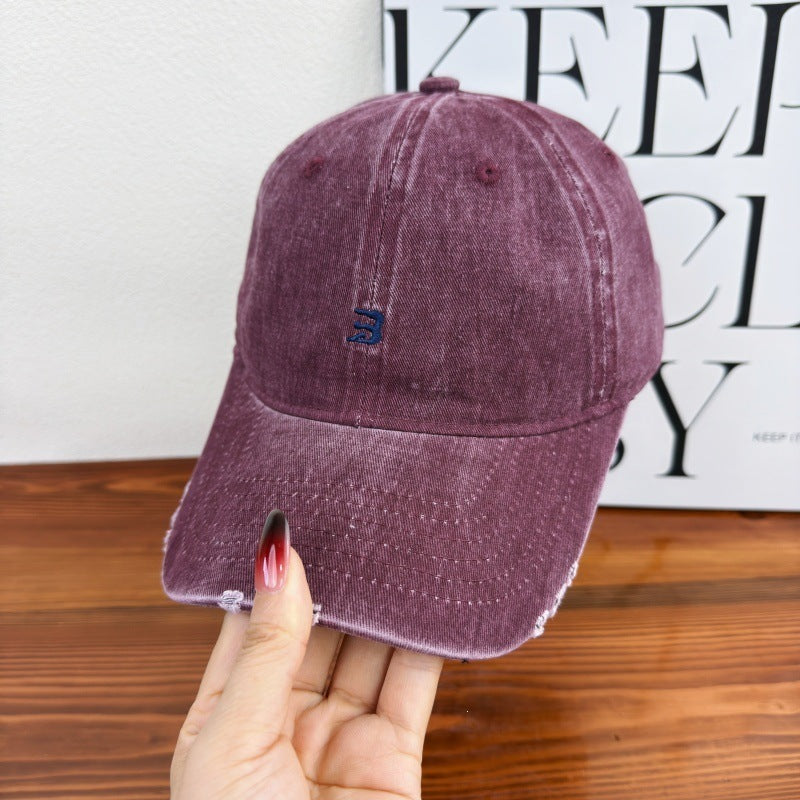 Unisex Distressed Cotton Baseball Cap Stornfield 1784083761