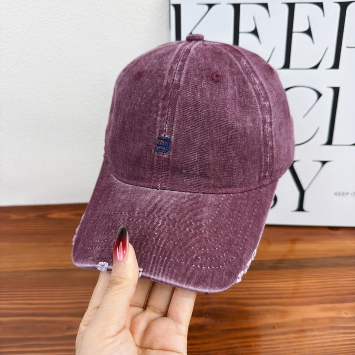 Unisex Distressed Cotton Baseball Cap Stornfield 1784083761