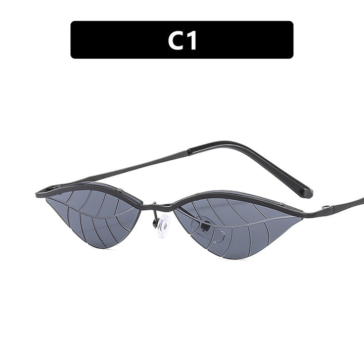 Women Cat-Eye Sunglasses with innovative leaf design Stornfield