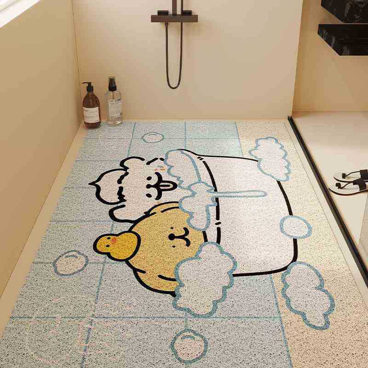 Cartoon Character Themed Bath Mat Stornfield