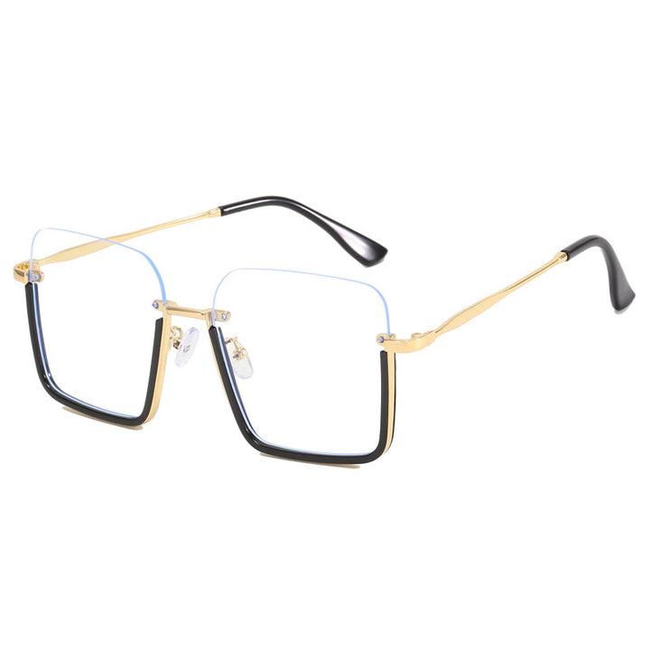 Women oversized sunglasses with elegant geometric frame Stornfield