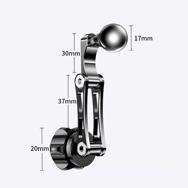 Unisex 17mm ball head mounting adapter for flexible applications Stornfield
