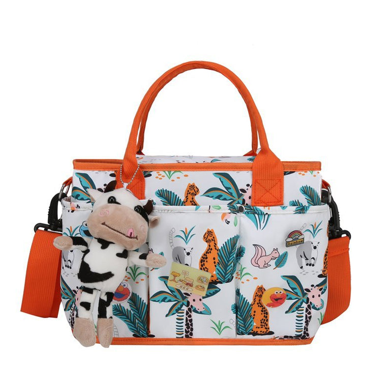 Fun-Themed Multi-Pocket Tote Bag Stornfield