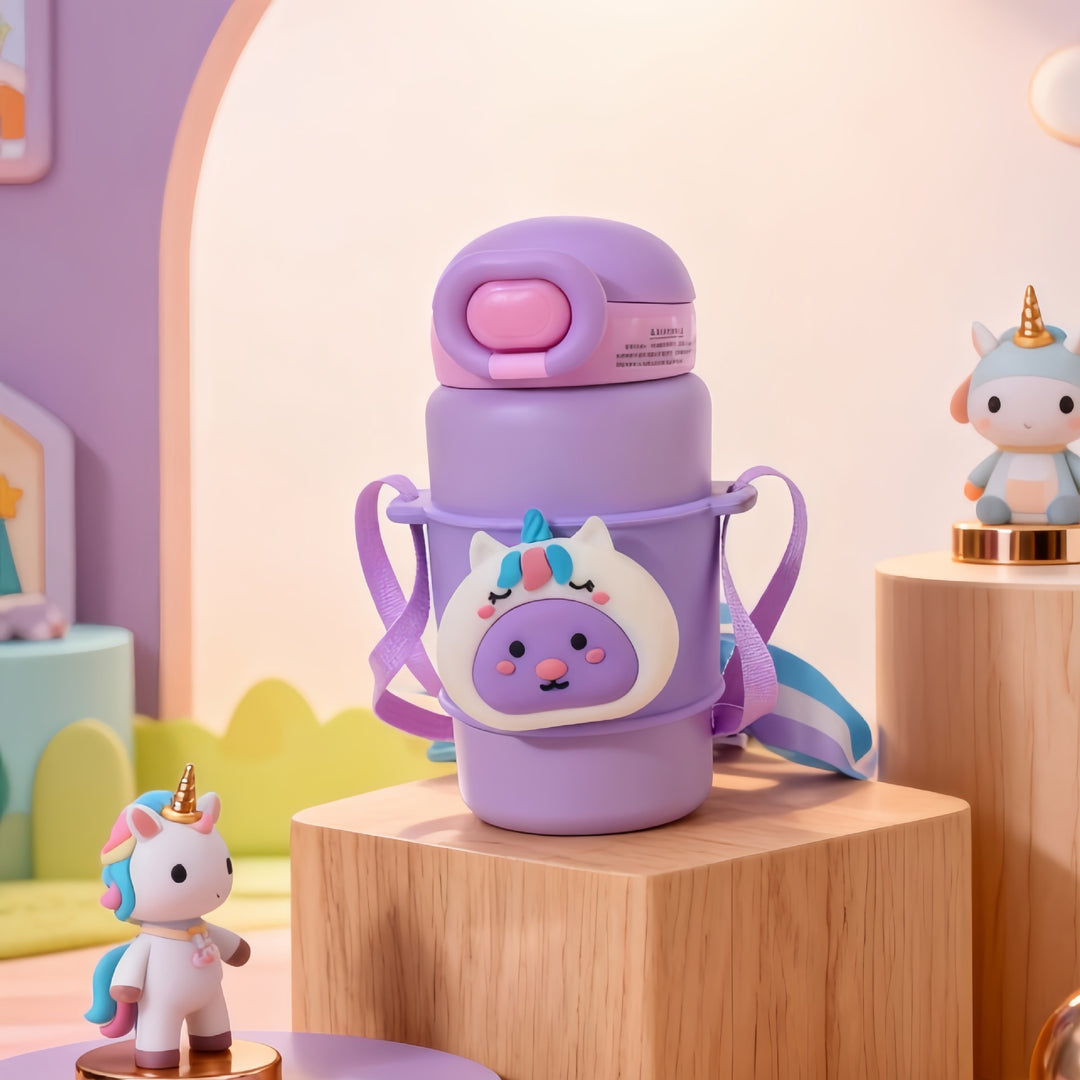 Women Insulated Water Bottle with Cute Rabbit Design Stornfield