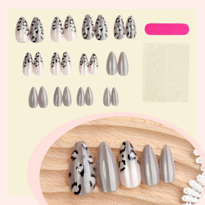 Chic Leopard Print Press-On Nail Set Stornfield